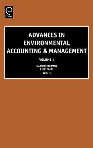 Cover image for Advances in Environmental Accounting and Management