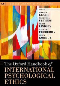 Cover image for The Oxford Handbook of International Psychological Ethics