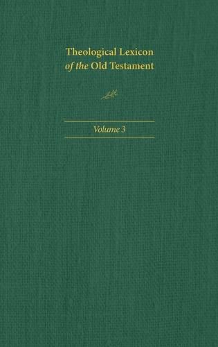 Cover image for Theological Lexicon of the Old Testament: Volume 3