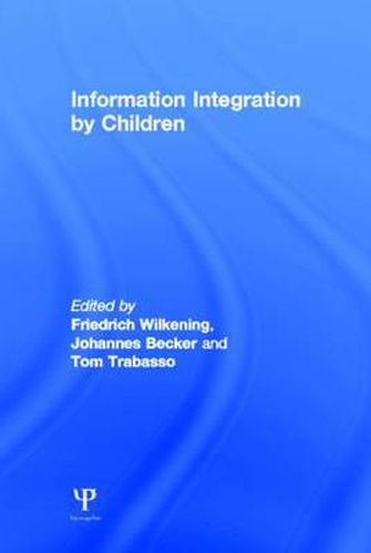 Cover image for Information Integration By Children