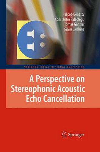 Cover image for A Perspective on Stereophonic Acoustic Echo Cancellation