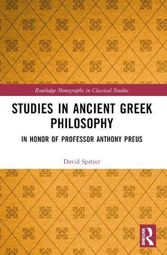 Studies in Ancient Greek Philosophy