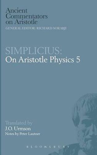 Cover image for On Aristotle  Physics 5