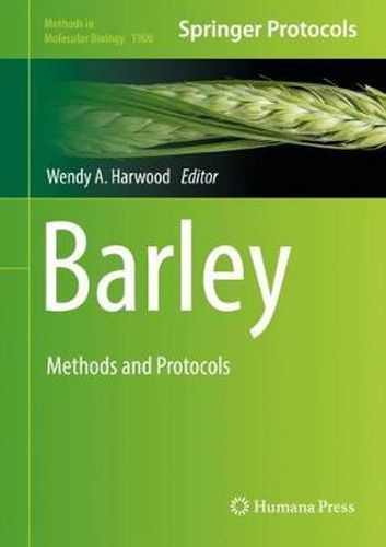 Cover image for Barley: Methods and Protocols