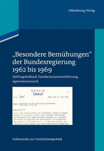 Cover image for Besondere Bemuhungen der Bundesregierung, Band 1: 1962 bis 1969