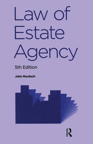 Cover image for Law of Estate Agency