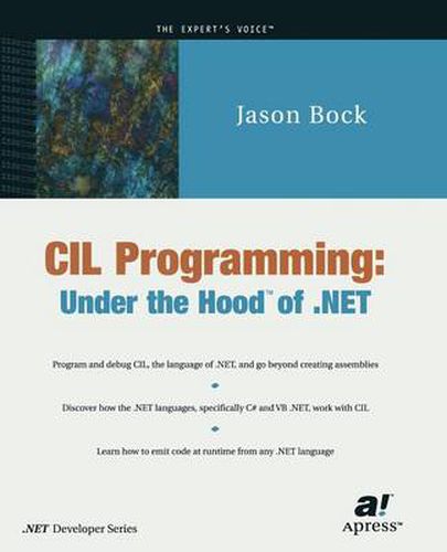 Cover image for CIL Programming: Under the Hood of .NET