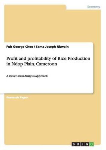 Cover image for Profit and Profitability of Rice Production in Ndop Plain, Cameroon