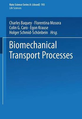 Cover image for Biomechanical Transport Processes