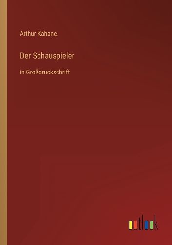 Cover image for Der Schauspieler