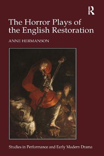 Cover image for The Horror Plays of the English Restoration