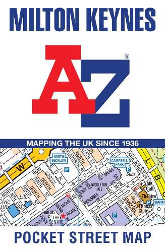 Cover image for Milton Keynes A-Z Pocket Street Map