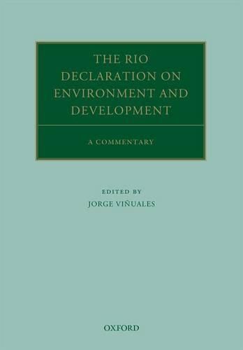 Cover image for The Rio Declaration on Environment and Development: A Commentary