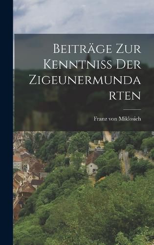 Cover image for Beitraege zur Kenntniss der Zigeunermundarten