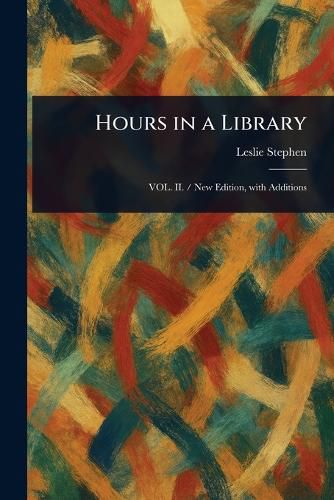 Cover image for Hours in a Library