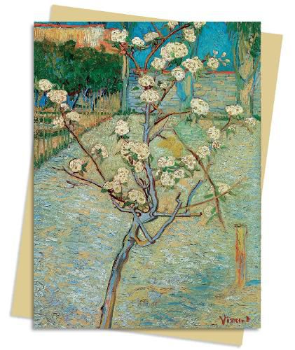 Cover image for Vincent van Gogh: Small Pear Tree in Blossom Greeting Card Pack