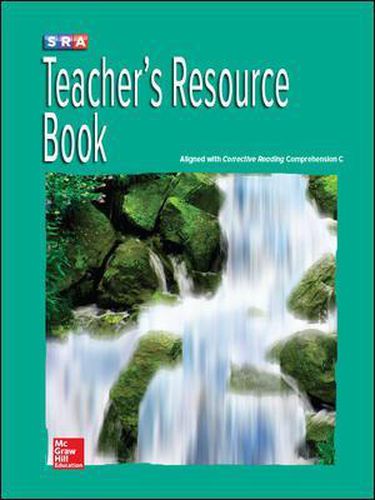 Cover image for Corrective Reading Comprehension Level C, National Teacher Resource Book