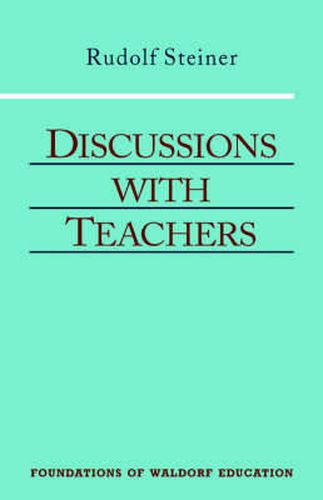 Cover image for Discussions with Teachers