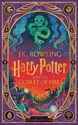Cover image for Harry Potter and the Goblet of Fire (Interactive Illustrated Edition)
