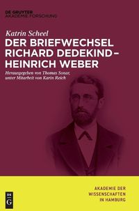 Cover image for Der Briefwechsel Richard Dedekind - Heinrich Weber