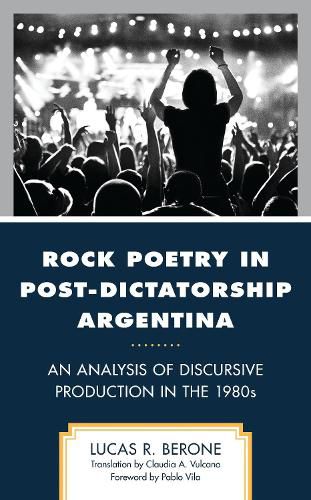 Cover image for Rock Poetry in Post-Dictatorship Argentina