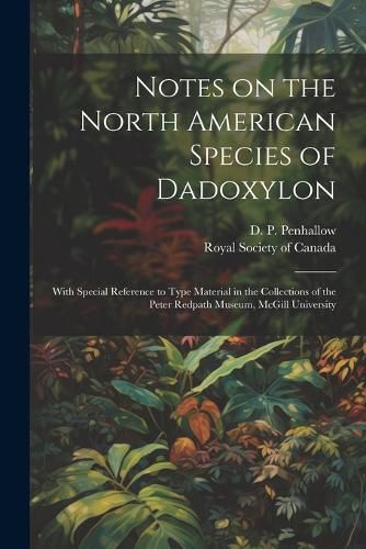 Cover image for Notes on the North American Species of Dadoxylon