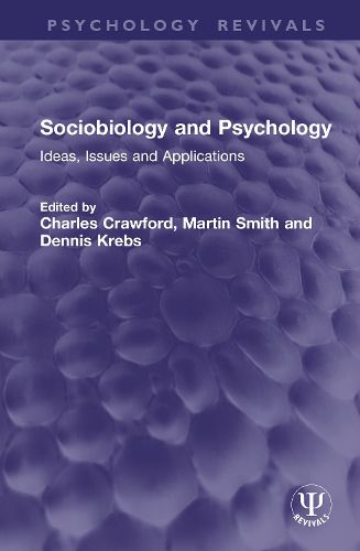 Cover image for Sociobiology and Psychology