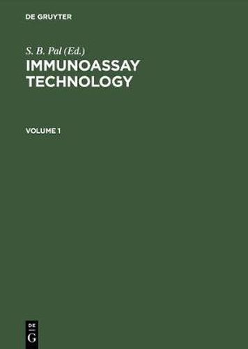 Cover image for Immunoassay Technology Vol. 1