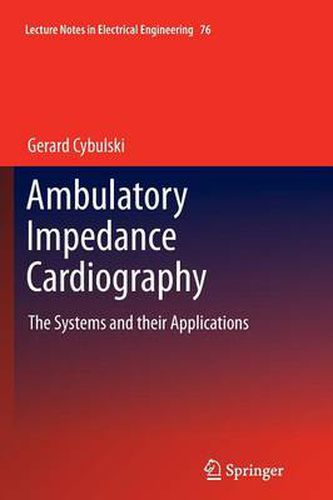 Cover image for Ambulatory Impedance Cardiography: The Systems and their Applications