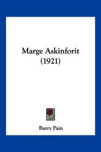 Cover image for Marge Askinforit (1921)