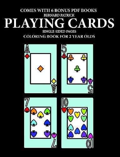 Cover image for Coloring Book for 2 Year Olds (Playing Cards)