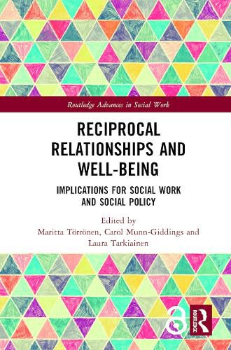 Cover image for Reciprocal Relationships and Well-Being: Implications for Social Work and Social Policy