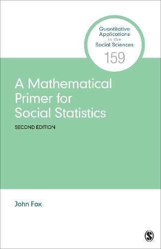 Cover image for A Mathematical Primer for Social Statistics