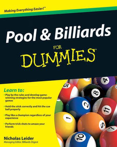 Cover image for Pool and Billiards For Dummies