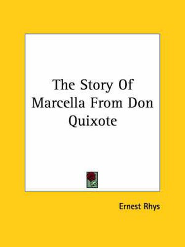 Cover image for The Story of Marcella from Don Quixote
