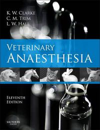Cover image for Veterinary Anaesthesia