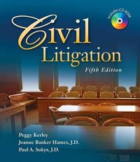 Cover image for Civil Litigation (Book Only)