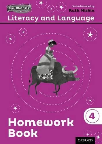 Cover image for Read Write Inc.: Literacy & Language: Year 4 Homework Book Pack of 10