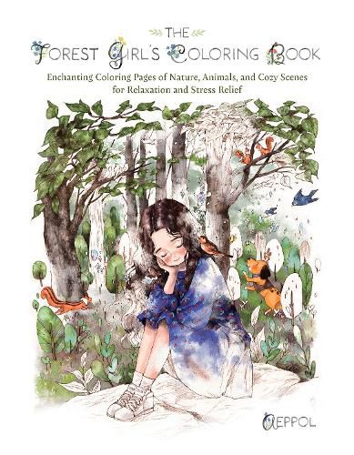 Cover image for The Forest Girl's Coloring Book