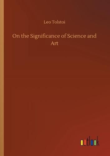 Cover image for On the Significance of Science and Art