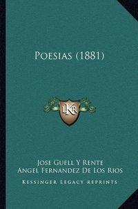 Cover image for Poesias (1881)