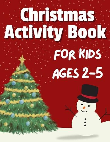 Cover image for Christmas Activity Book for Kids Ages 2-5