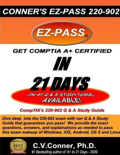 Cover image for Comptia A+ in 21 Days