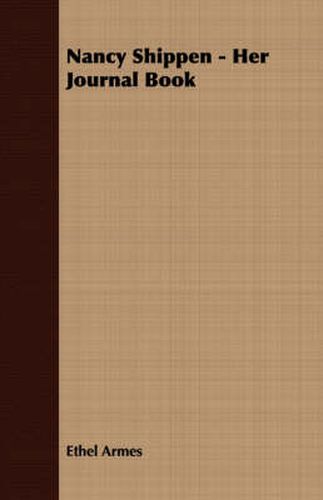 Cover image for Nancy Shippen - Her Journal Book