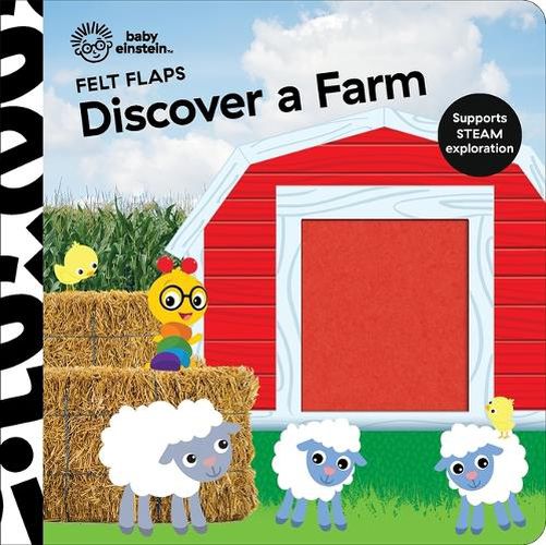 Baby Einstein Discover A Farm Felt Flaps