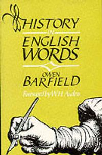 Cover image for History in English Words