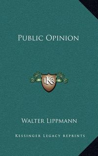 Cover image for Public Opinion