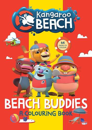 Kangaroo Beach: Beach Buddies: A colouring book