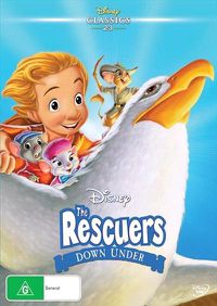 Cover image for Rescuers Down Under, The | Disney Classics