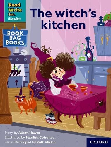 Cover image for Read Write Inc. Phonics: The witch's kitchen (Purple Set 2 Book Bag Book 6)